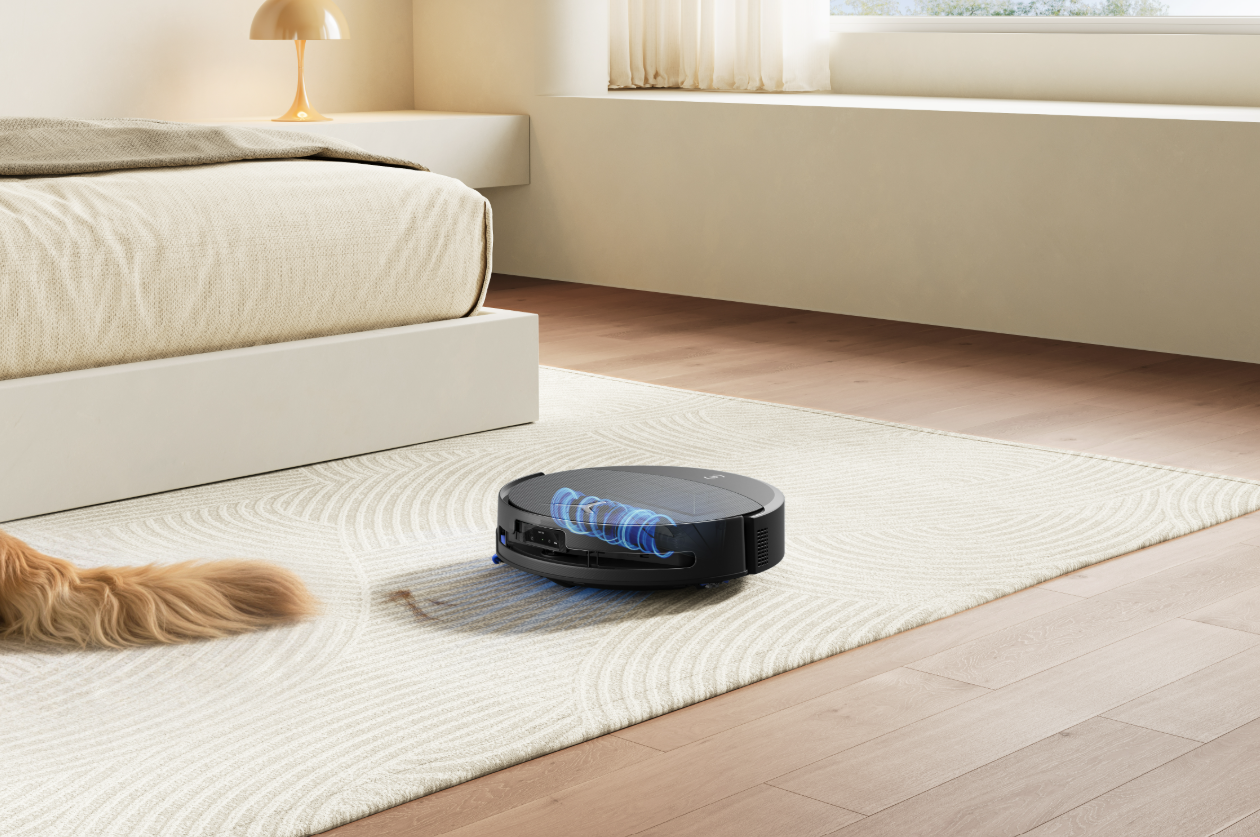 Aspirator robot ECOVACS DEEBOT T90 PRO OMNI, Negru
