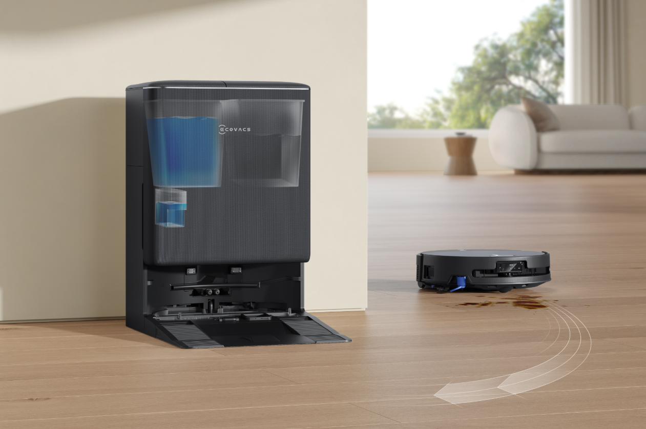 Aspirator robot ECOVACS DEEBOT T90 PRO OMNI, Negru