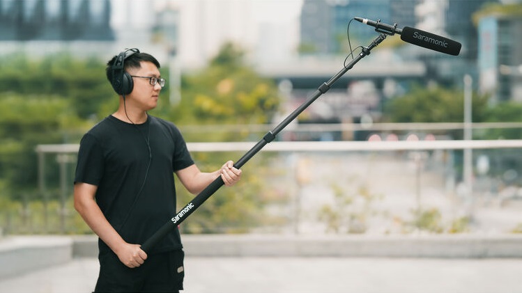 Boom pentru microfon Saramonic Boompole Lite