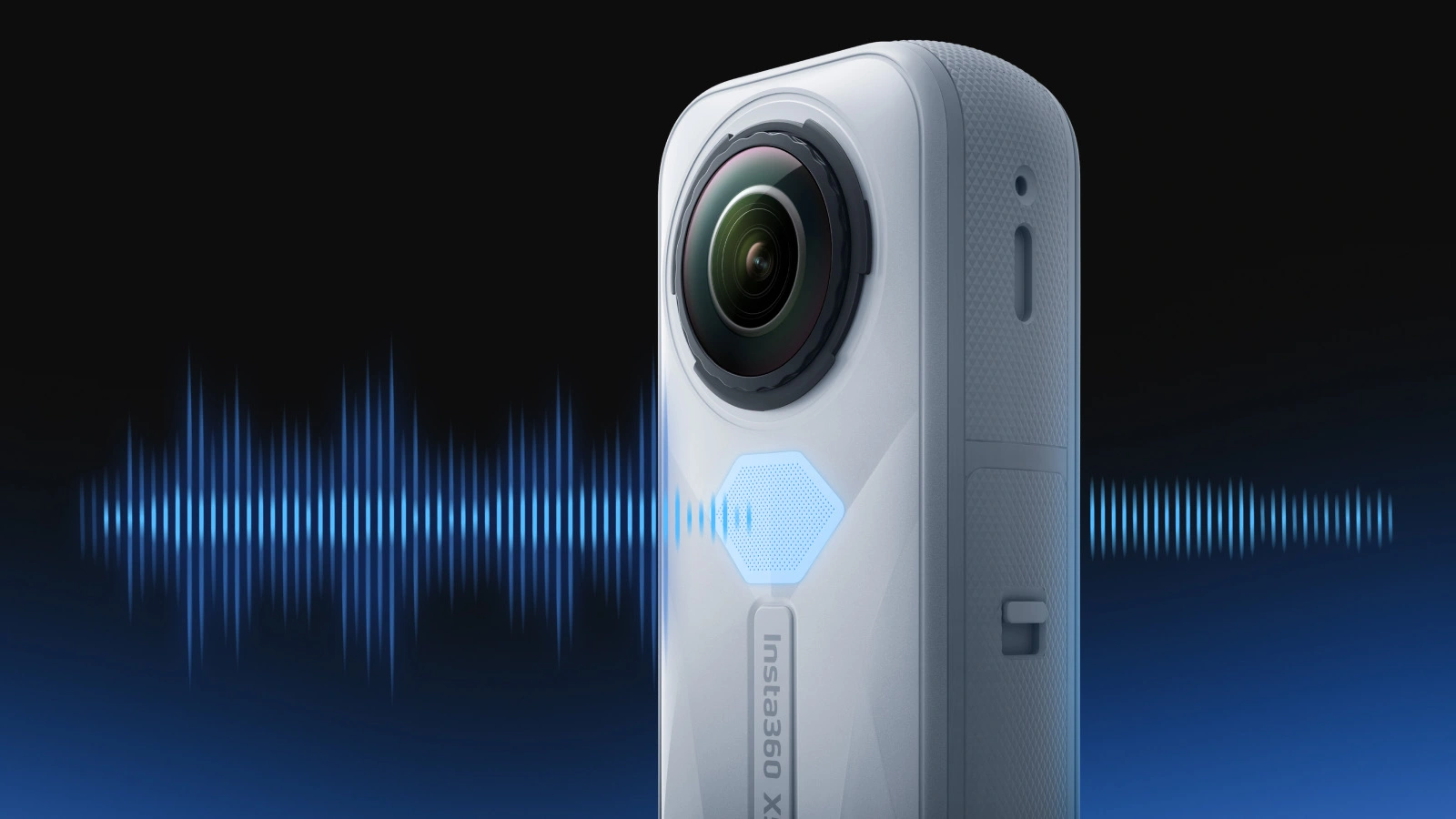 Camera video de actiune Insta360 X5 Satin White Limited Edition