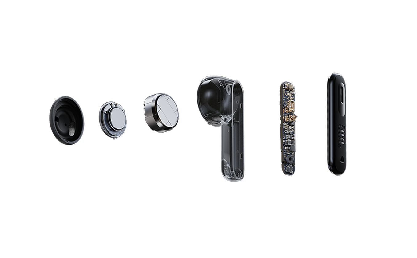 Casti JBL Tune Flex 2 Ghost Edition