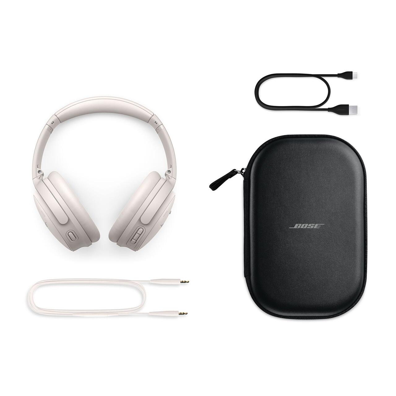 Casti Over-Ear Bose QuietComfort, White Smoke