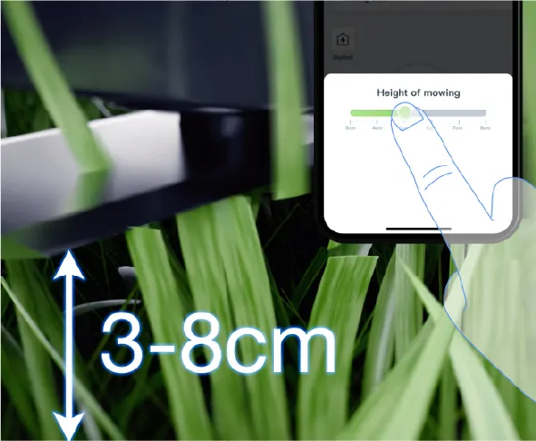 Robot de tuns iarba ECOVACS GOAT O1200 LiDAR PRO