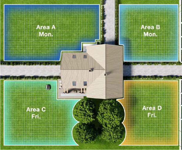 Robot de tuns iarba ECOVACS GOAT O1200 LiDAR PRO