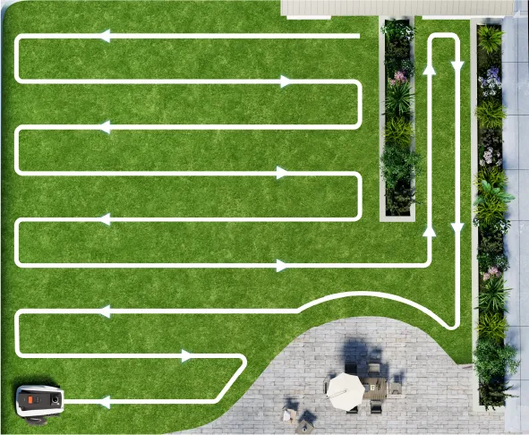Robot de tuns iarba ECOVACS GOAT O1200 LiDAR PRO