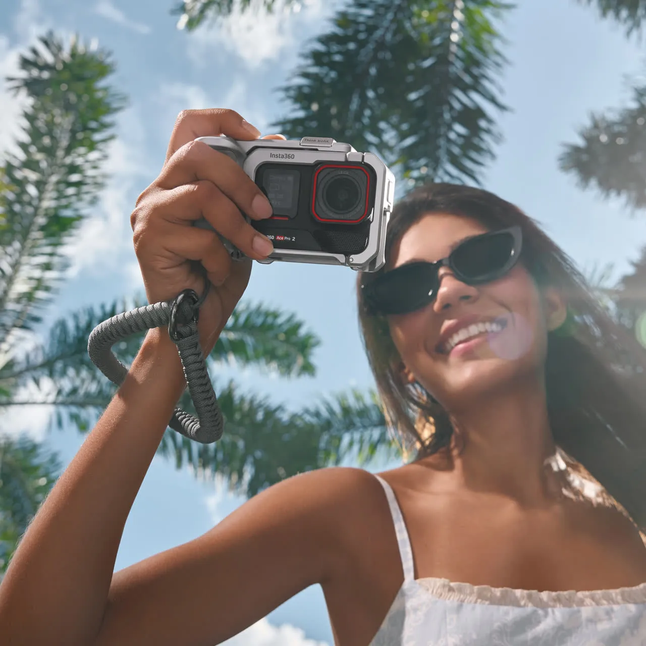 Kit accesorii Insta360 Xplorer Grip Kit pentru Ace Pro 2 / Ace Pro, Argintiu