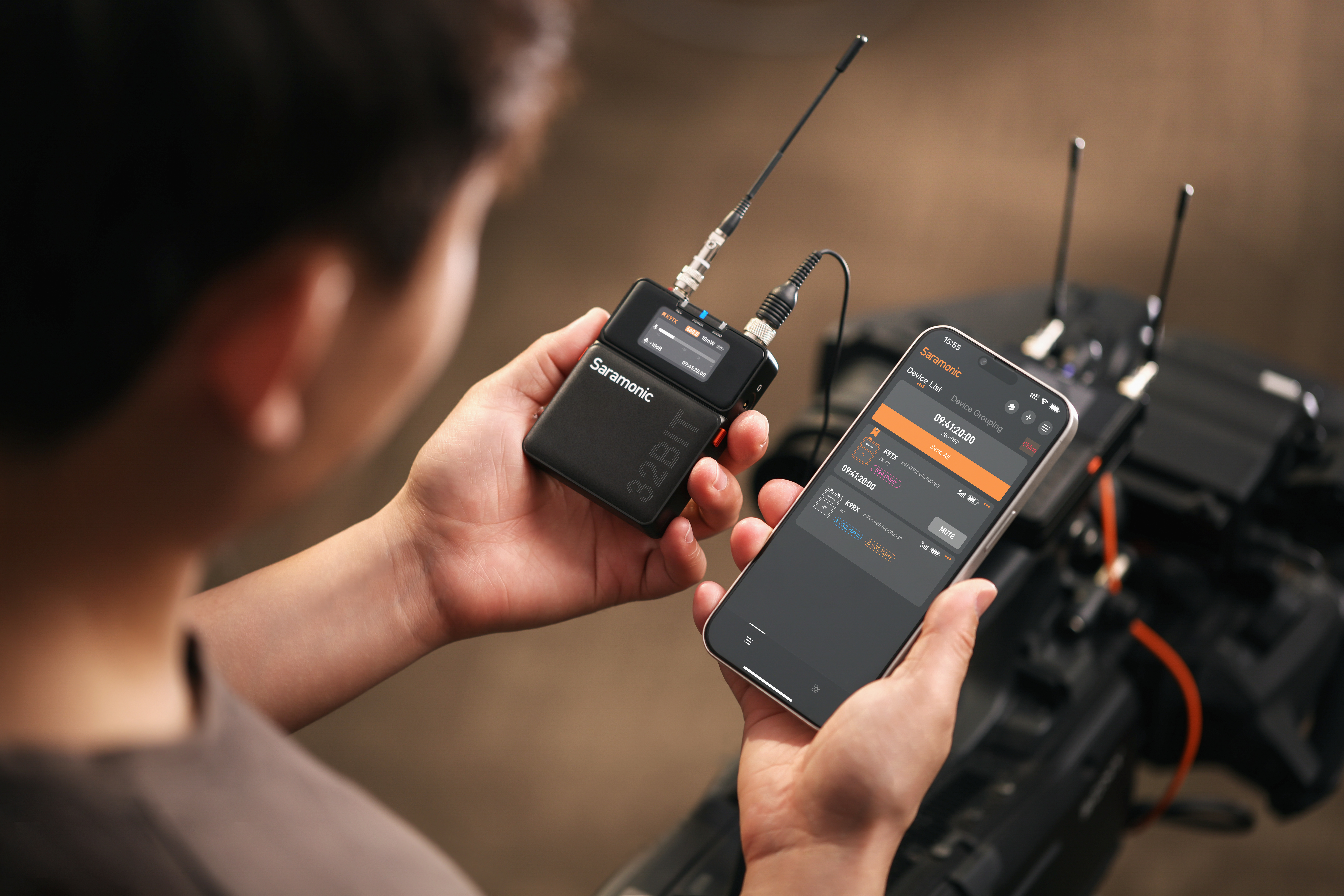 Kit linie wireless UHF Saramonic K9 Digital Duo