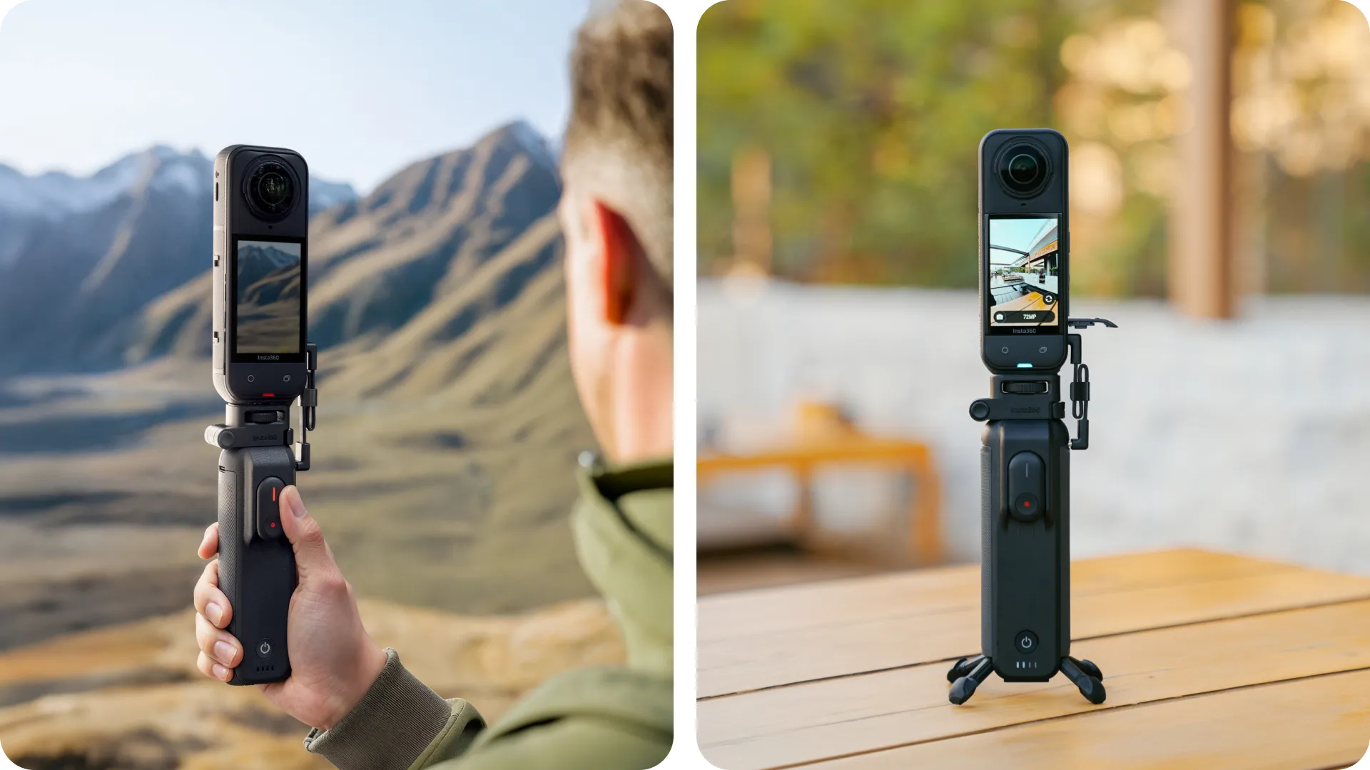 Maner cu acumulator Insta360 FOMO