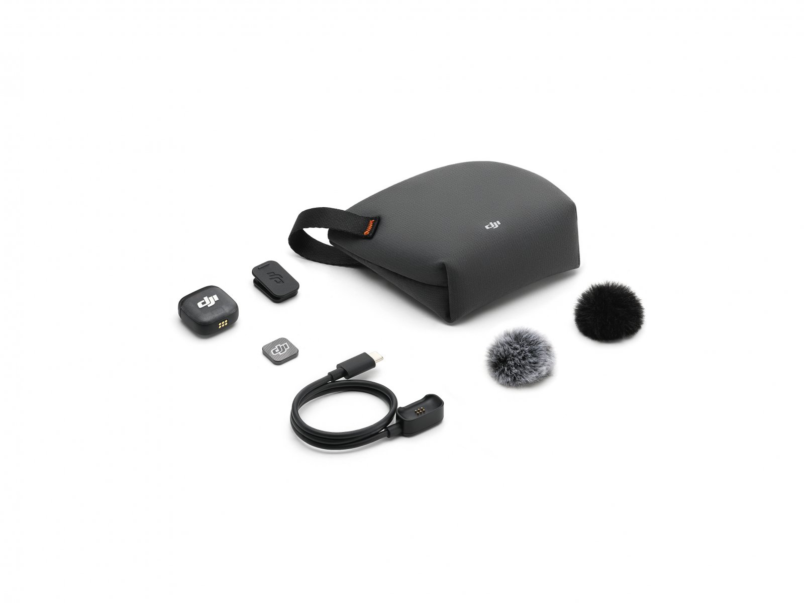 Microfon wireless DJI Mic 3, Omnidirectional, Raza Actiune 400m