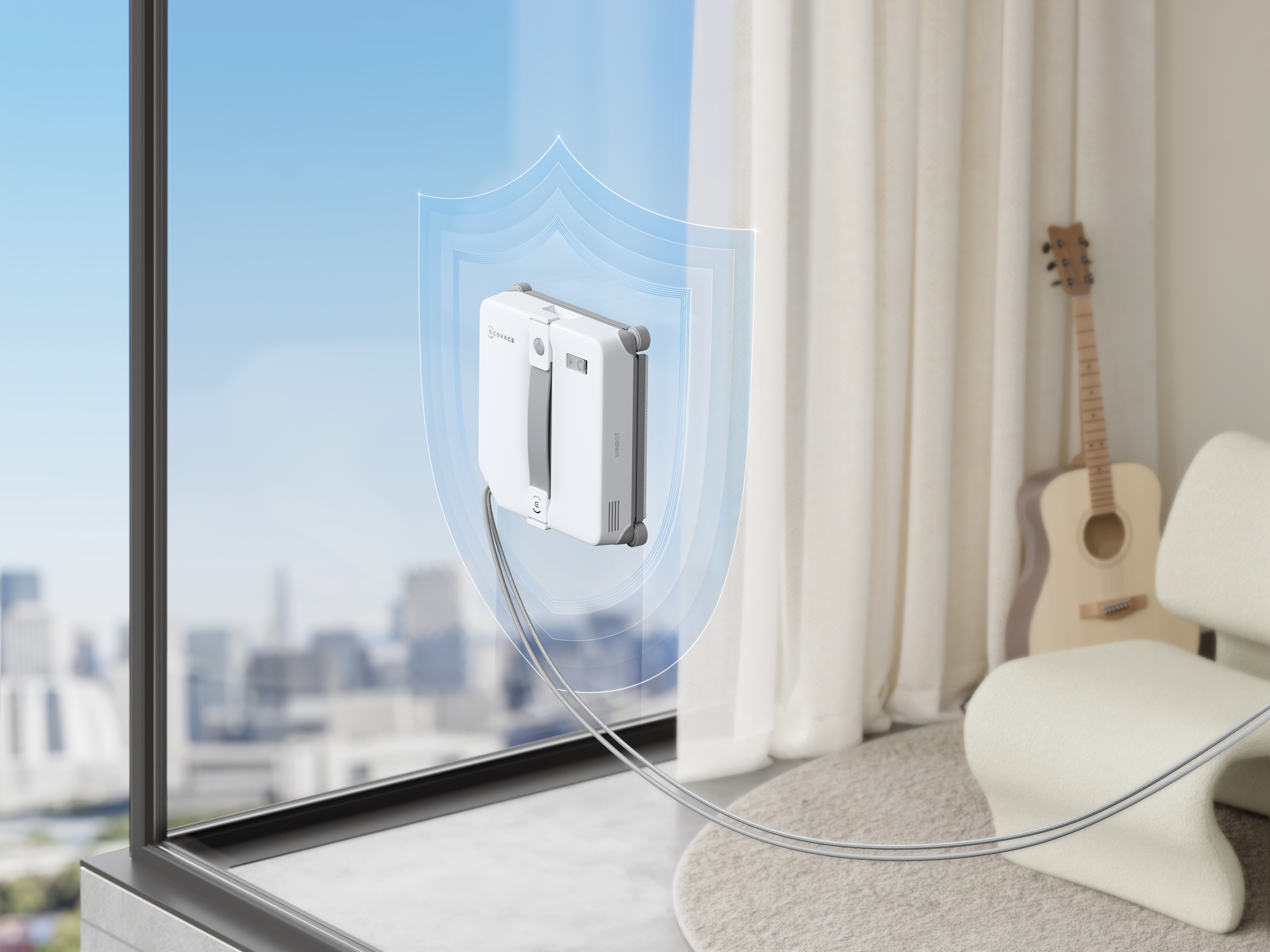 Robot de curatare geamuri ECOVACS WINBOT mini 2
