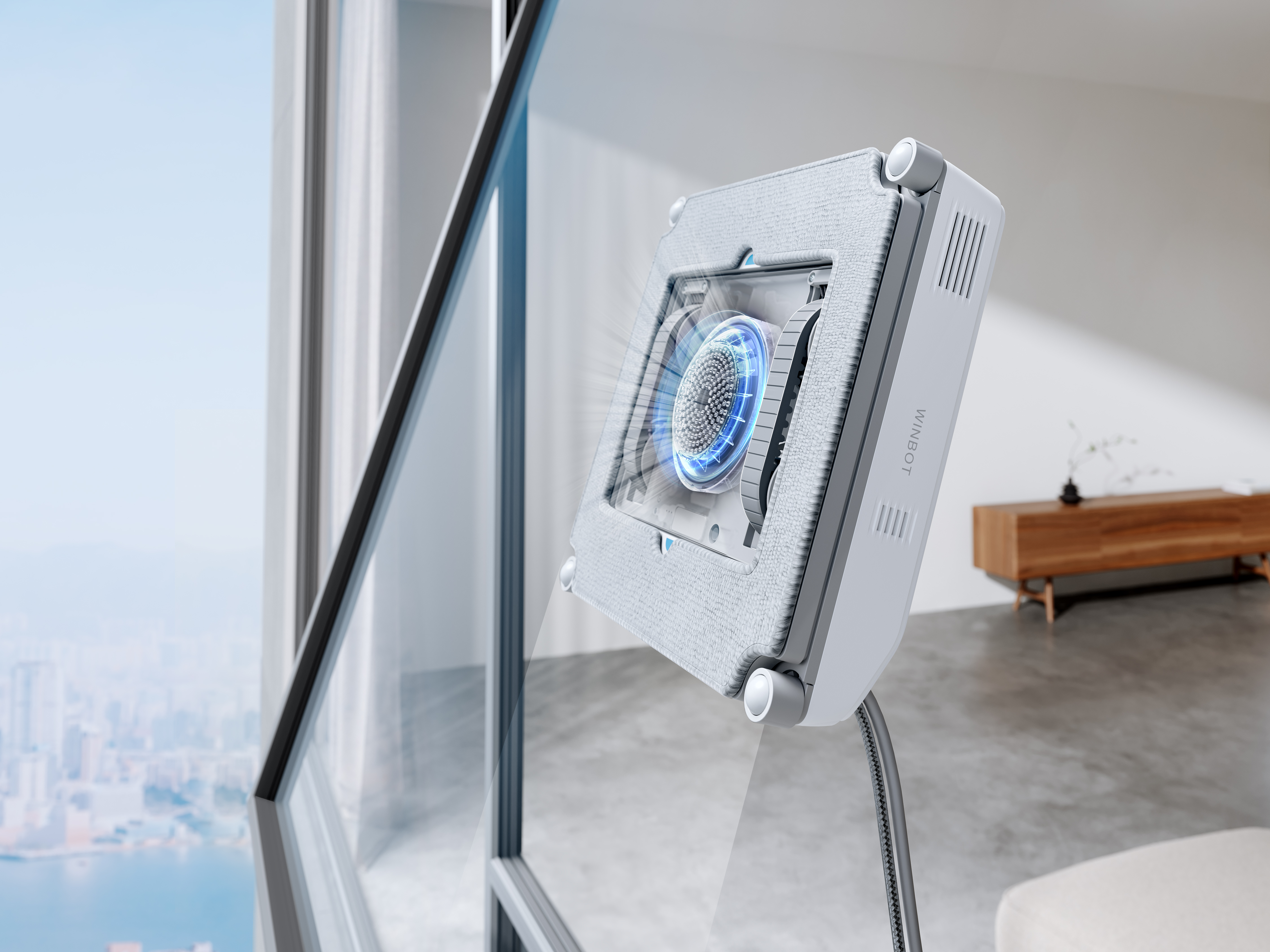 Robot de curatare geamuri ECOVACS WINBOT MINI GREY