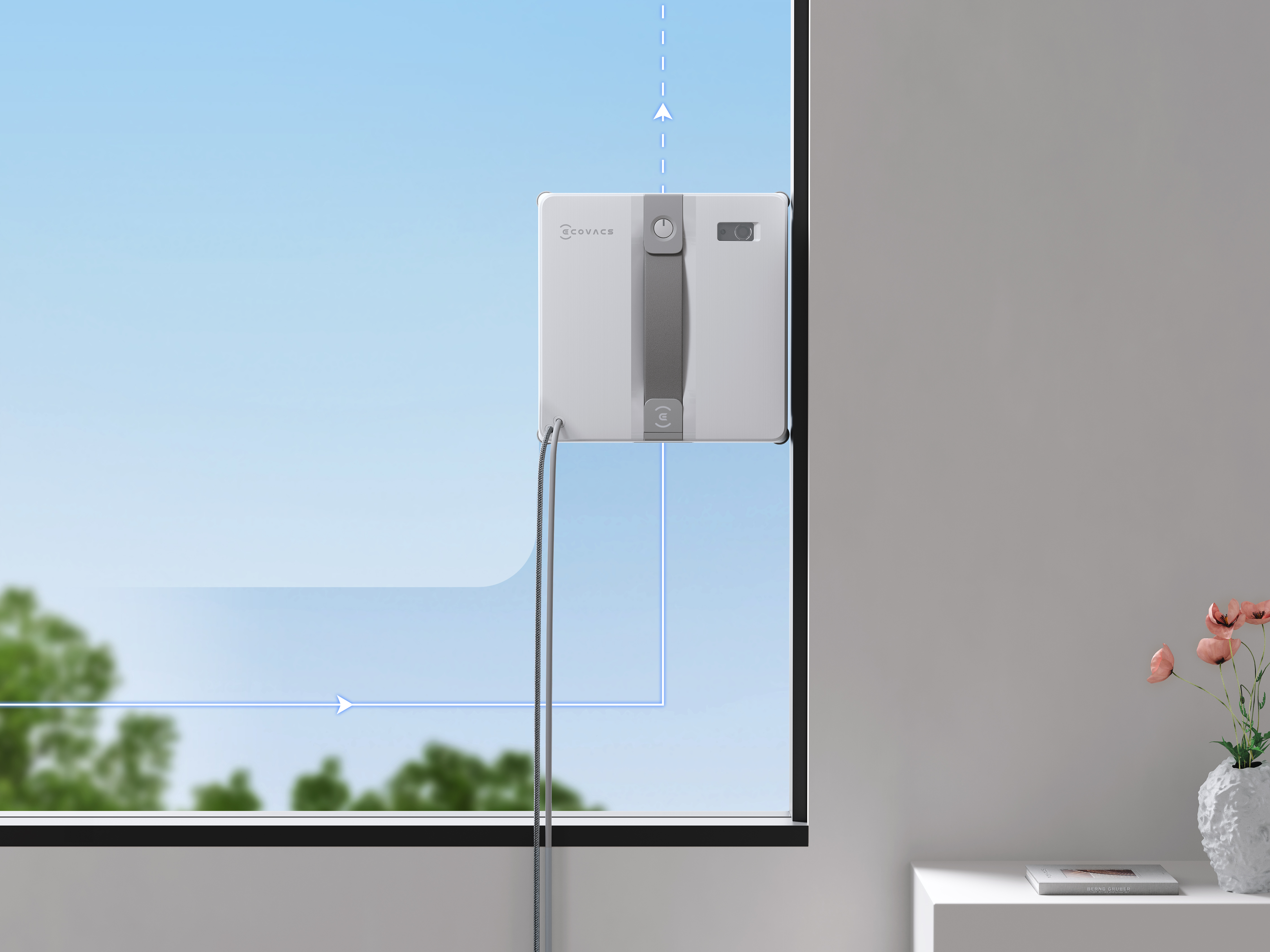 Robot de curatare geamuri ECOVACS WINBOT MINI GREY
