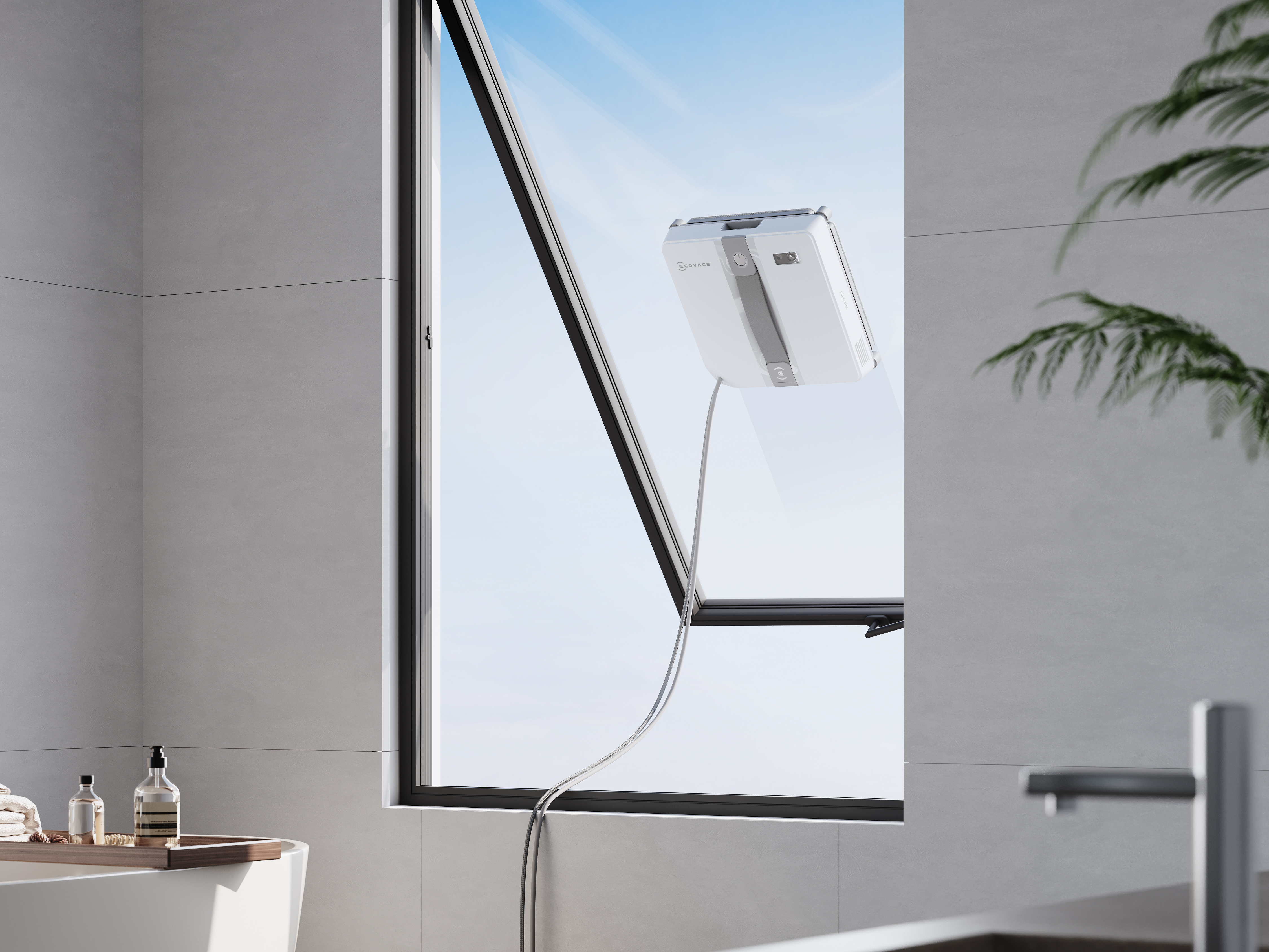 Robot de curatare geamuri ECOVACS WINBOT MINI GREY