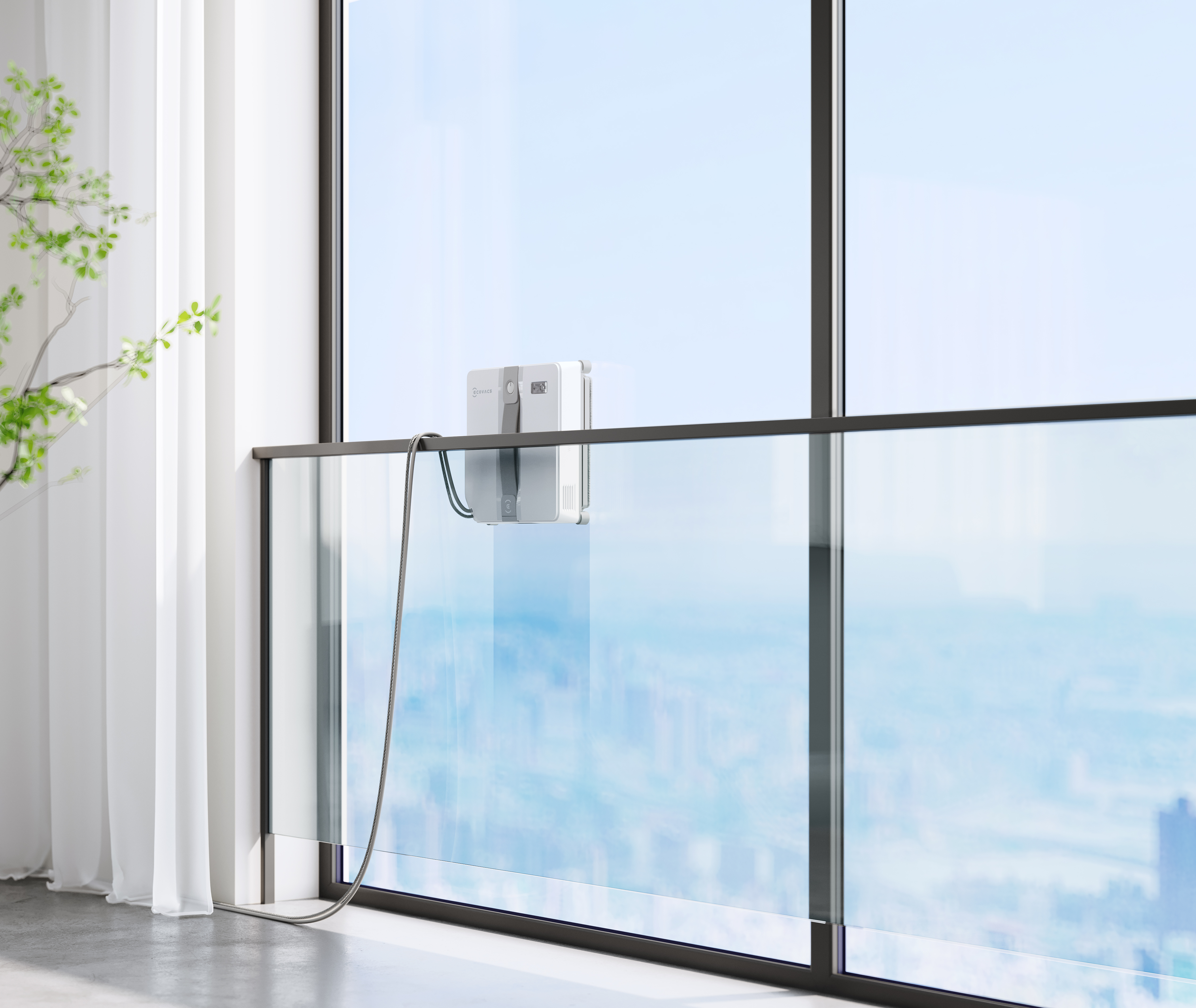 Robot de curatare geamuri ECOVACS WINBOT MINI GREY