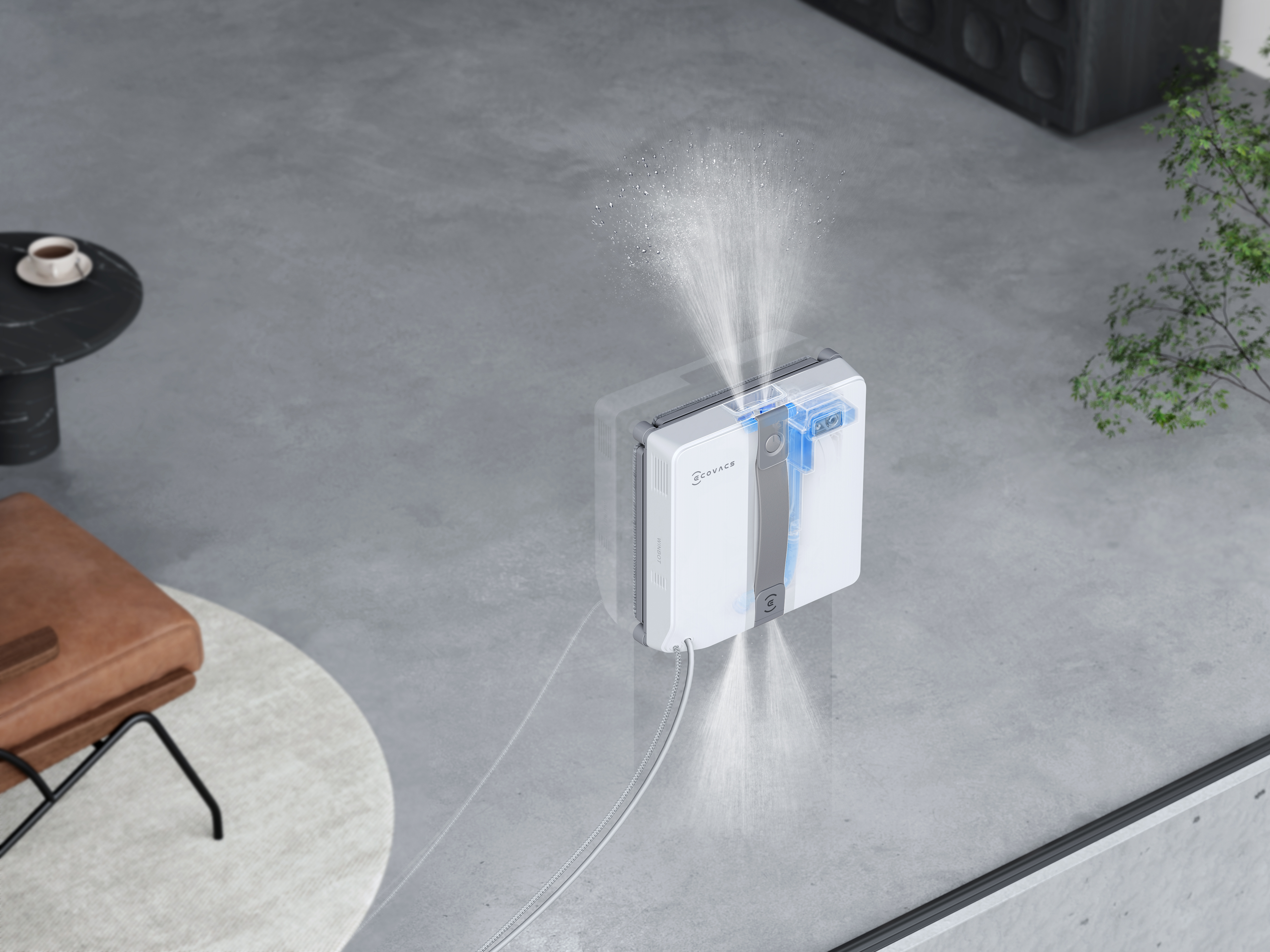 Robot de curatare geamuri ECOVACS WINBOT MINI GREY