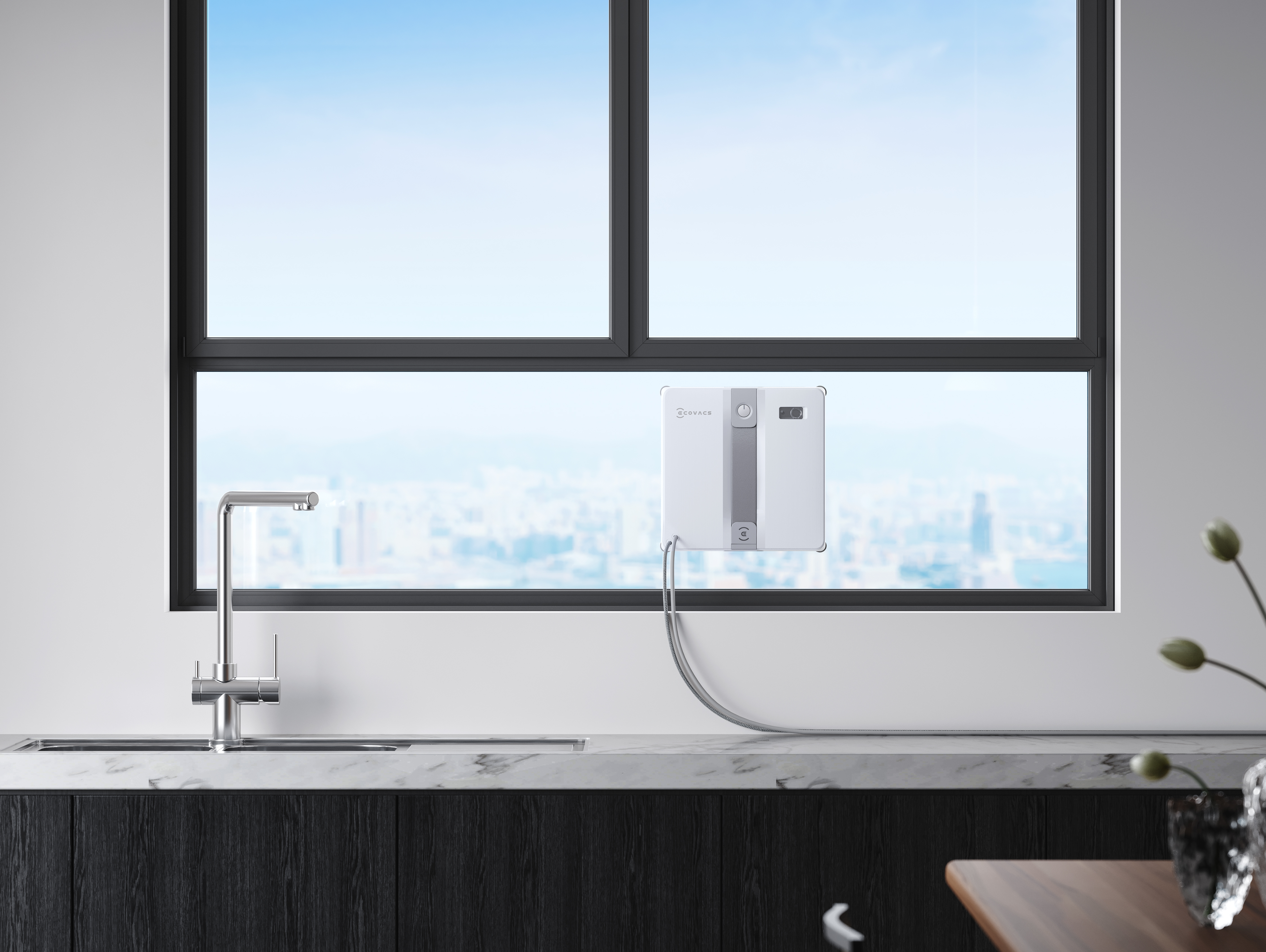 Robot de curatare geamuri ECOVACS WINBOT MINI GREY