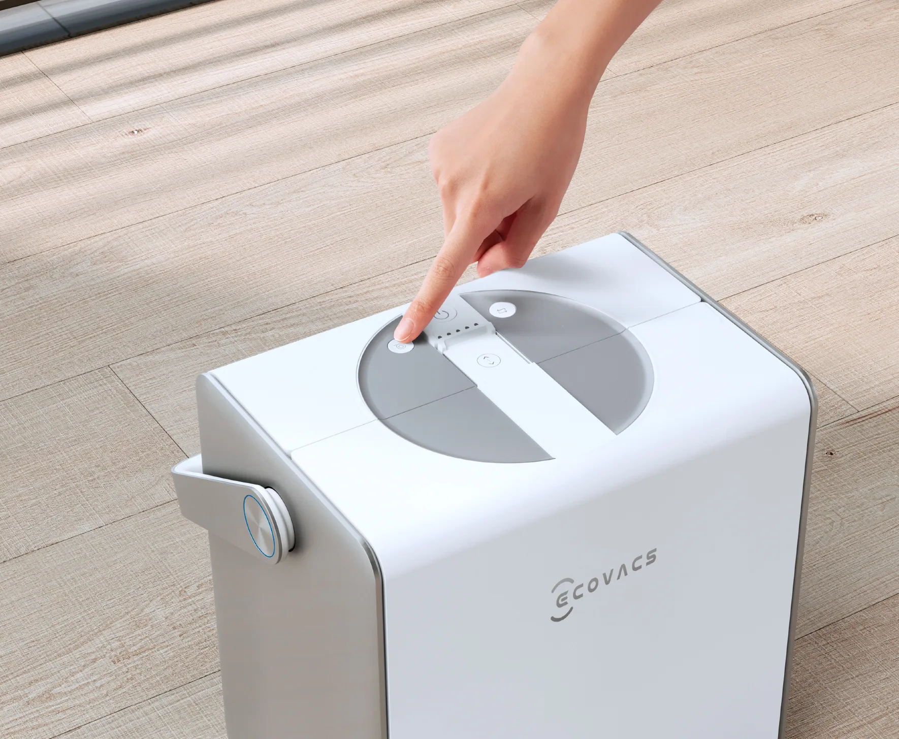 Robot de curatare geamuri Ecovacs WINBOT W2 PRO OMNI, Alb