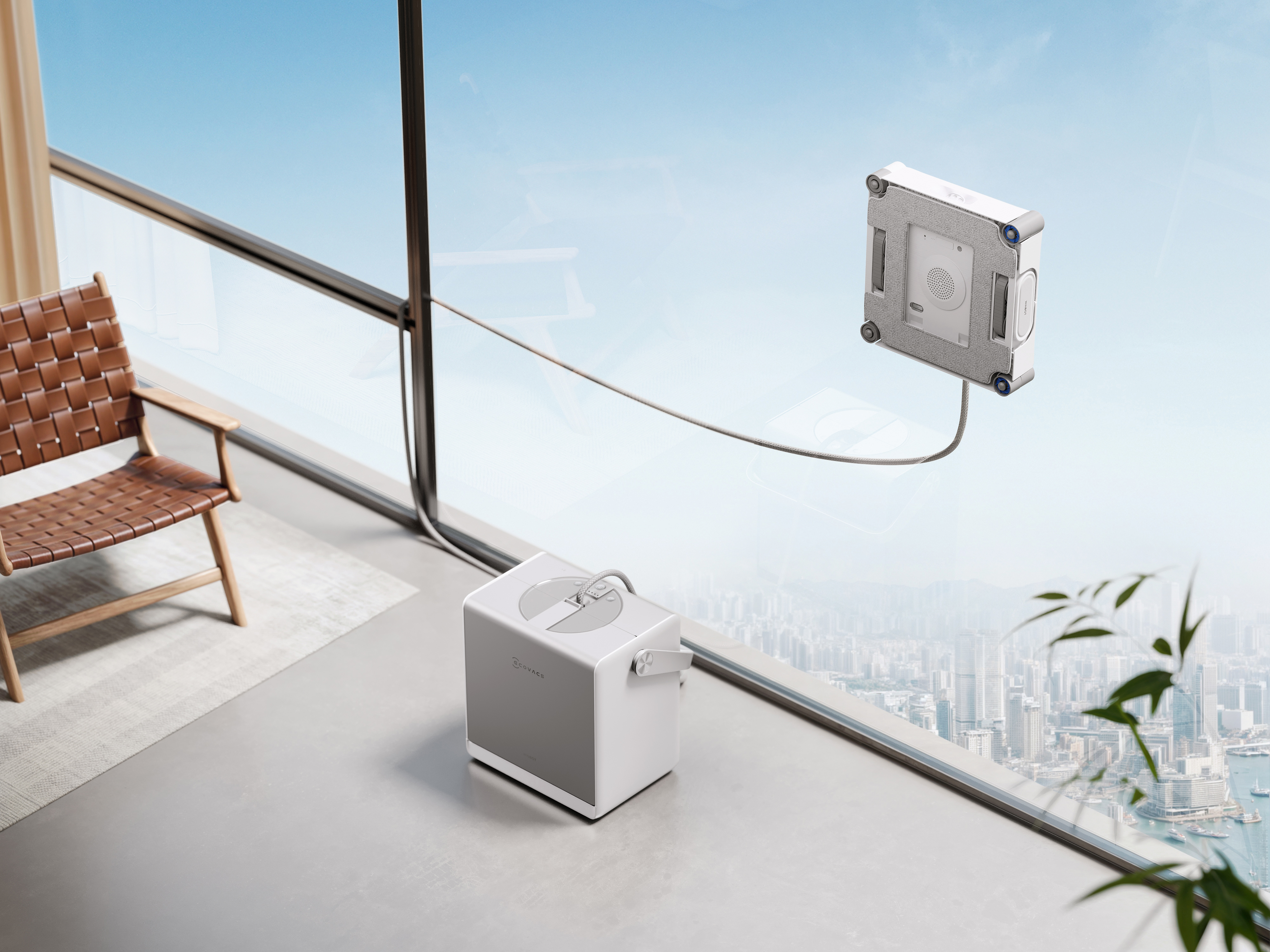 Robot de curatare geamuri ECOVACS WINBOT W2S OMNI