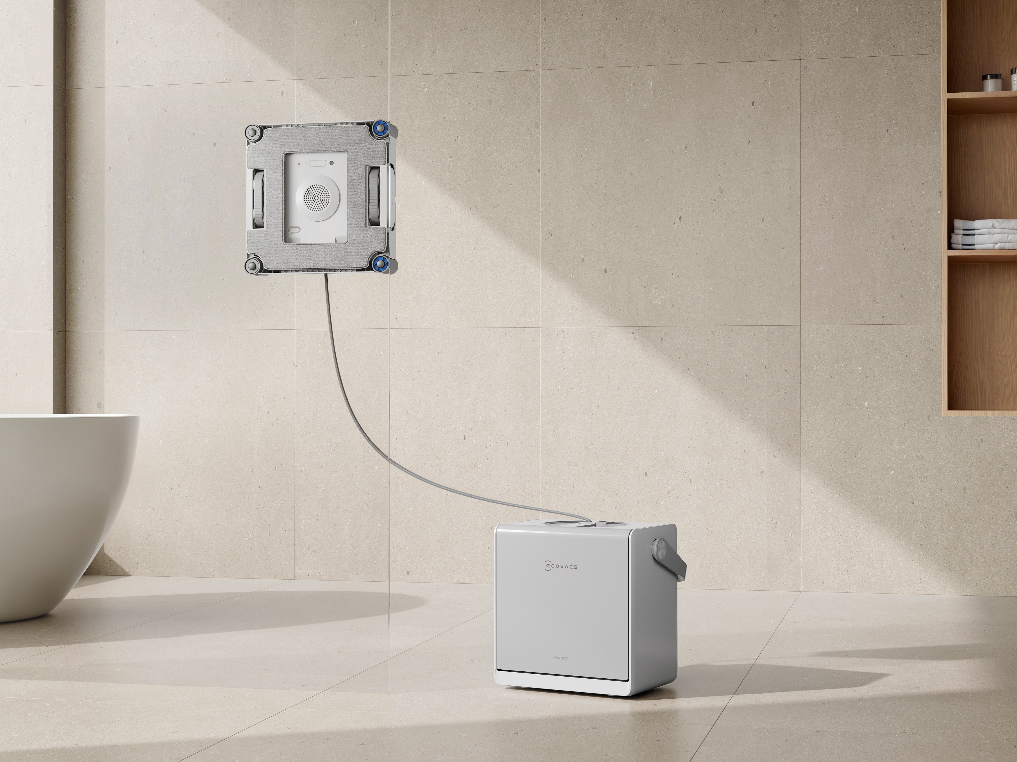 Robot de curatare geamuri ECOVACS WINBOT W2S OMNI