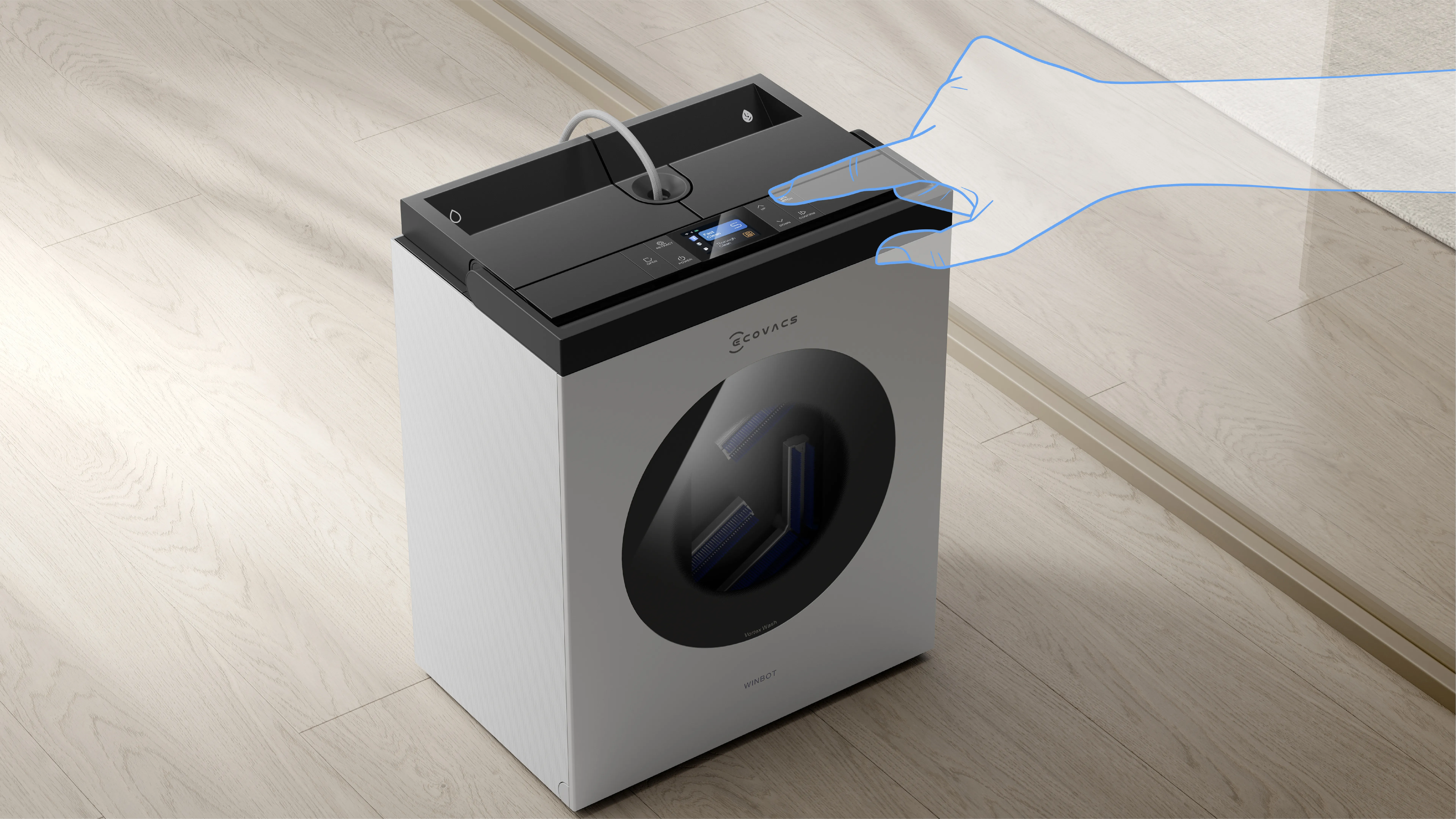 Robot de curatare geamuri ECOVACS WINBOT W3 OMNI