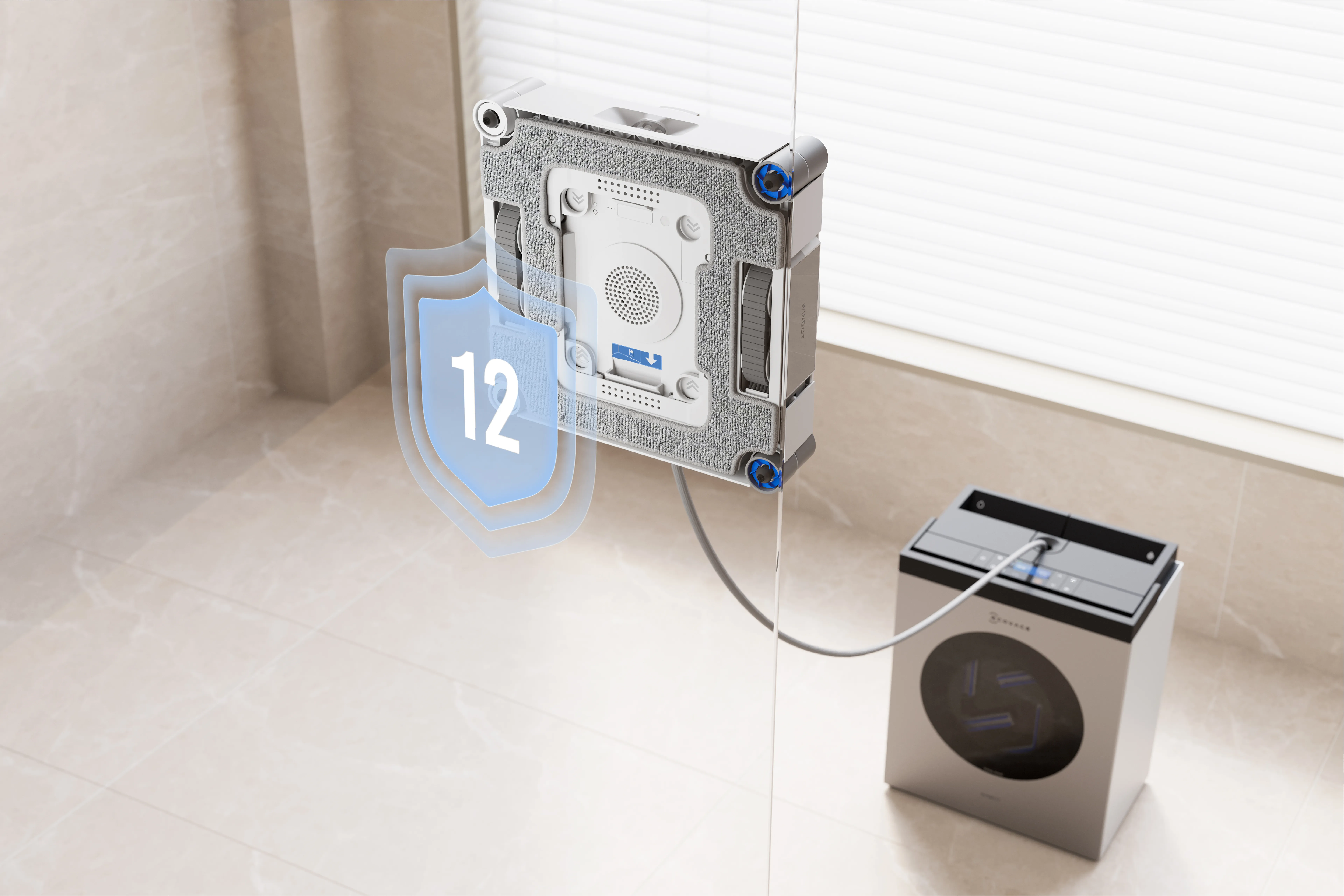 Robot de curatare geamuri ECOVACS WINBOT W3 OMNI