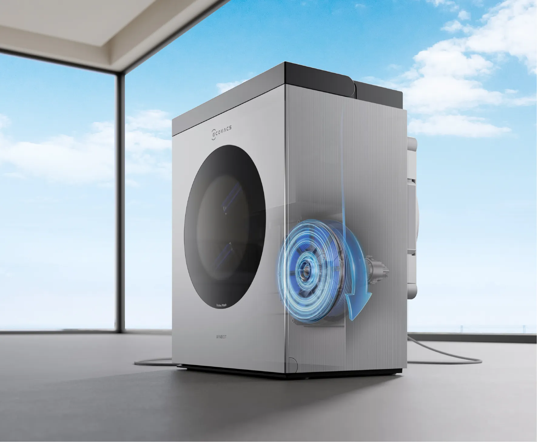 Robot de curatare geamuri ECOVACS WINBOT W3 OMNI