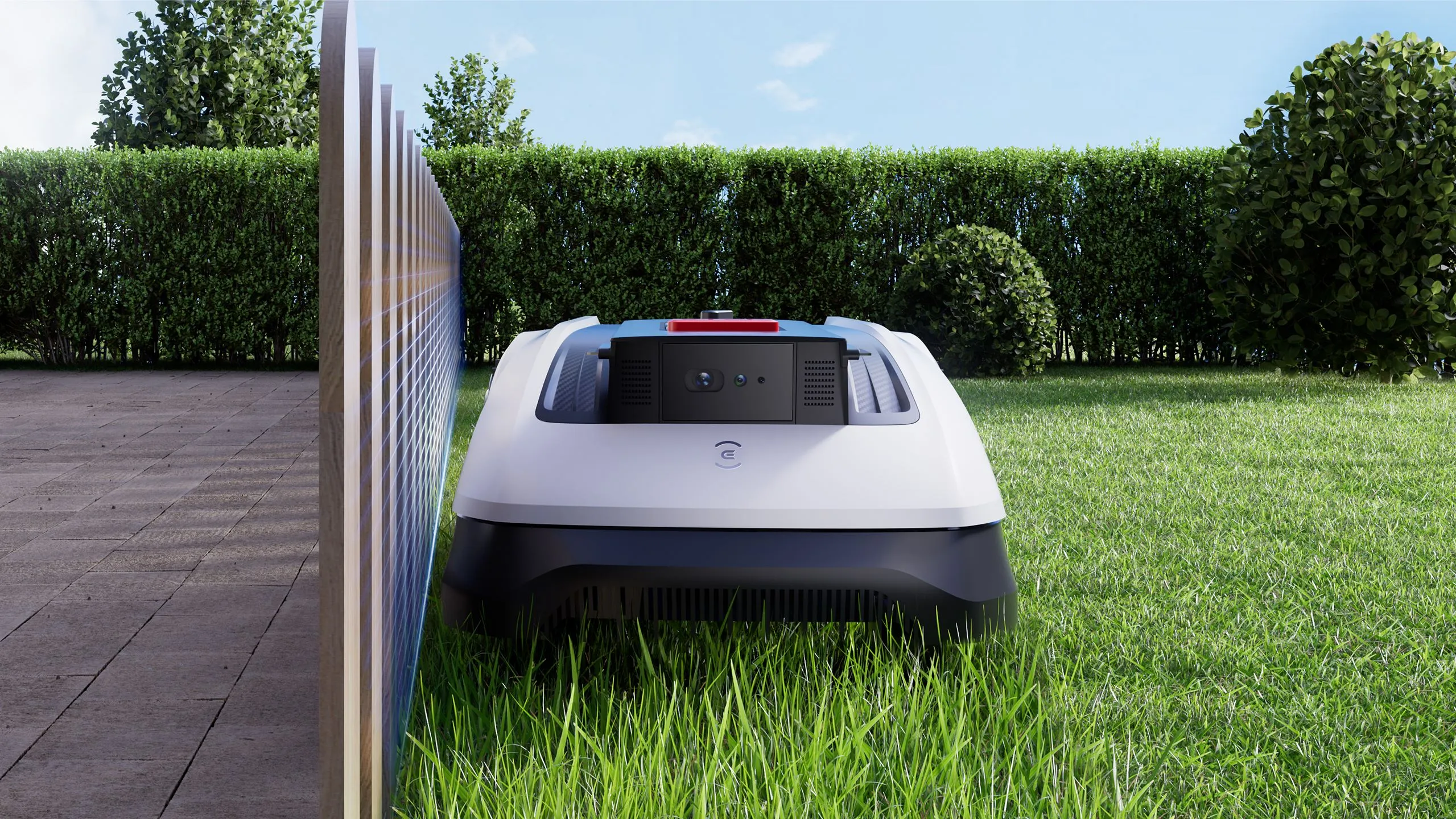 Robot de tuns iarba Ecovacs GOAT O800 RTK, Alb