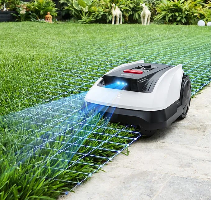 Robot de tuns iarba Ecovacs GOAT O800 RTK, Alb