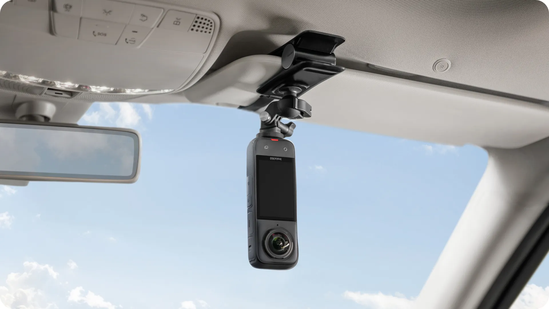 Sistem de prindere cu clema Insta360 Flexi Clip