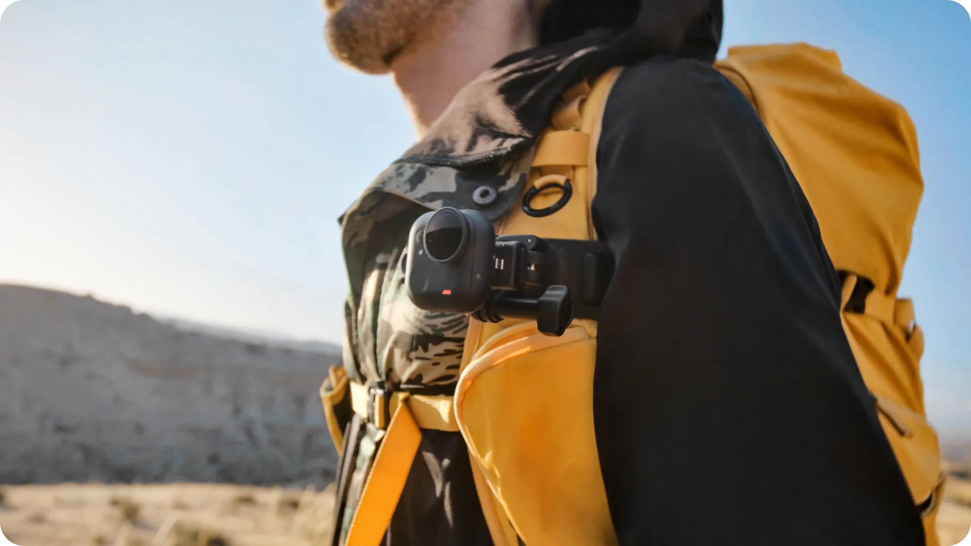 Sistem de prindere Insta360 cu eliberare rapida pentru GO Ultra