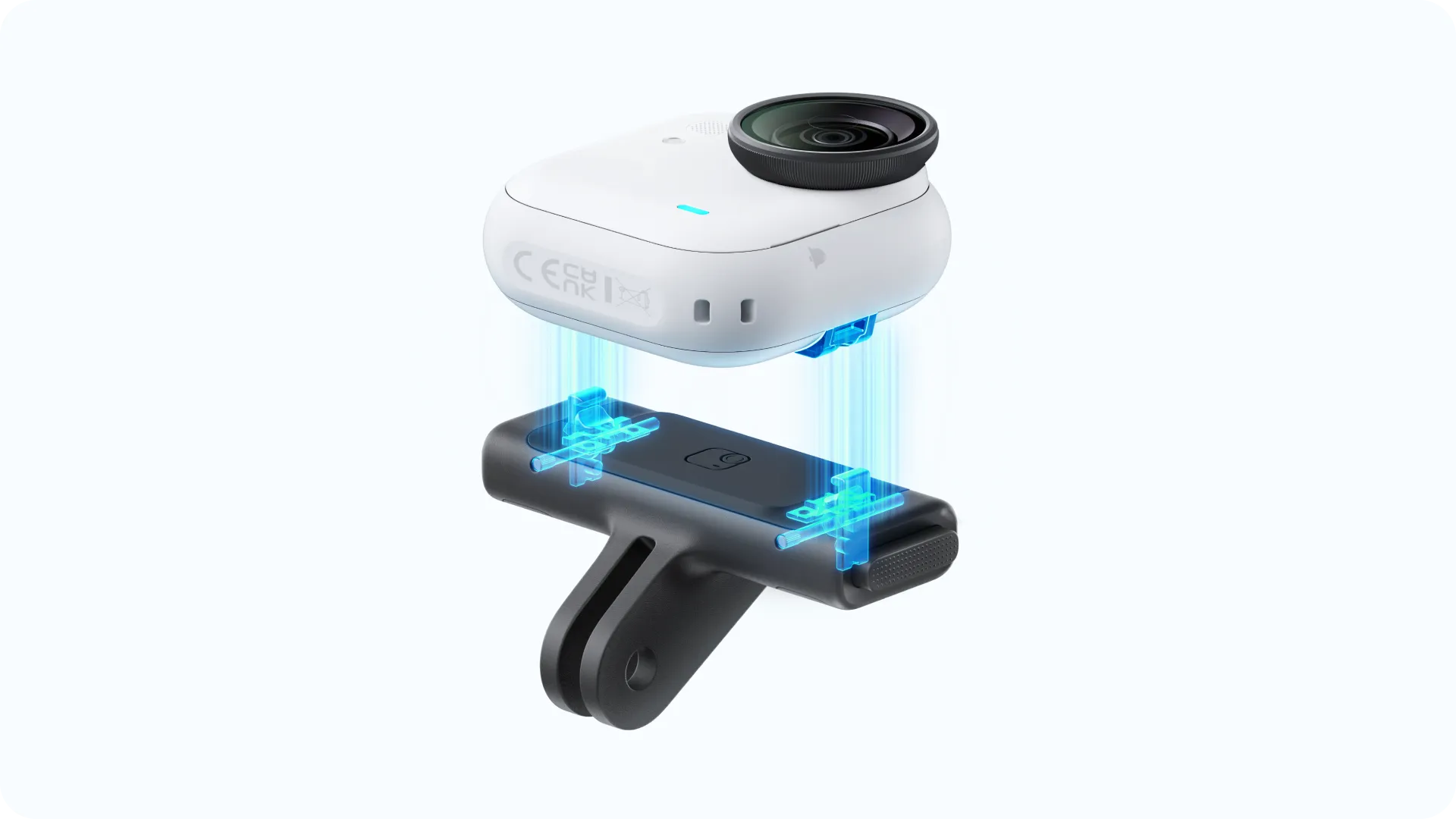 Sistem de prindere Insta360 cu eliberare rapida pentru GO Ultra