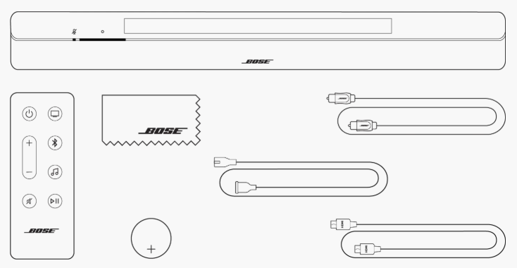 Soundbar Bose Smart, Black