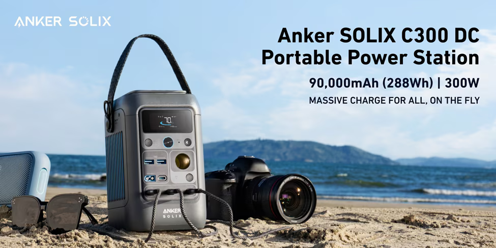 Statie de incarcare portabila Anker Solix C300X DC