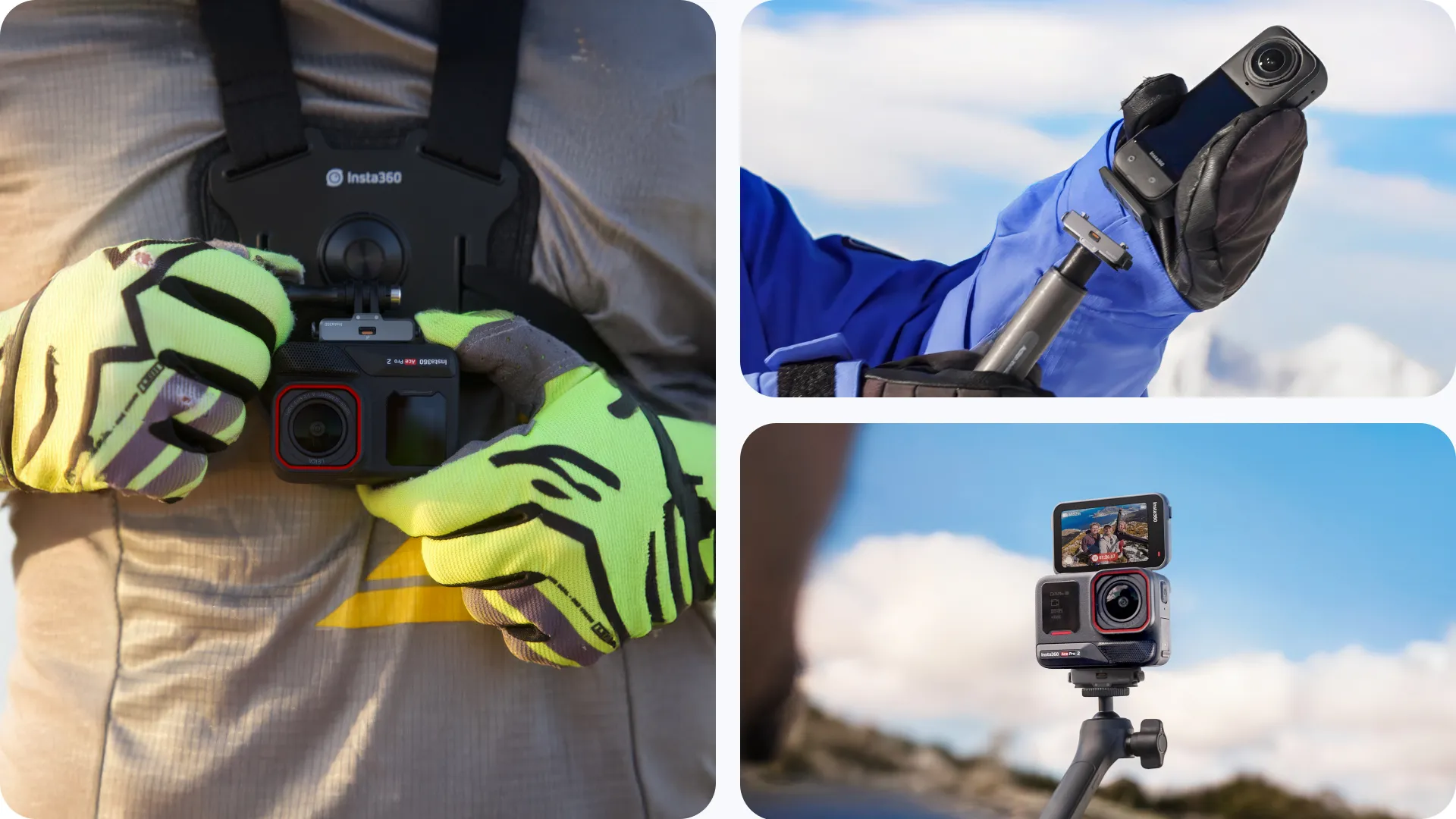 Suport cu eliberare rapida Insta360 2.0