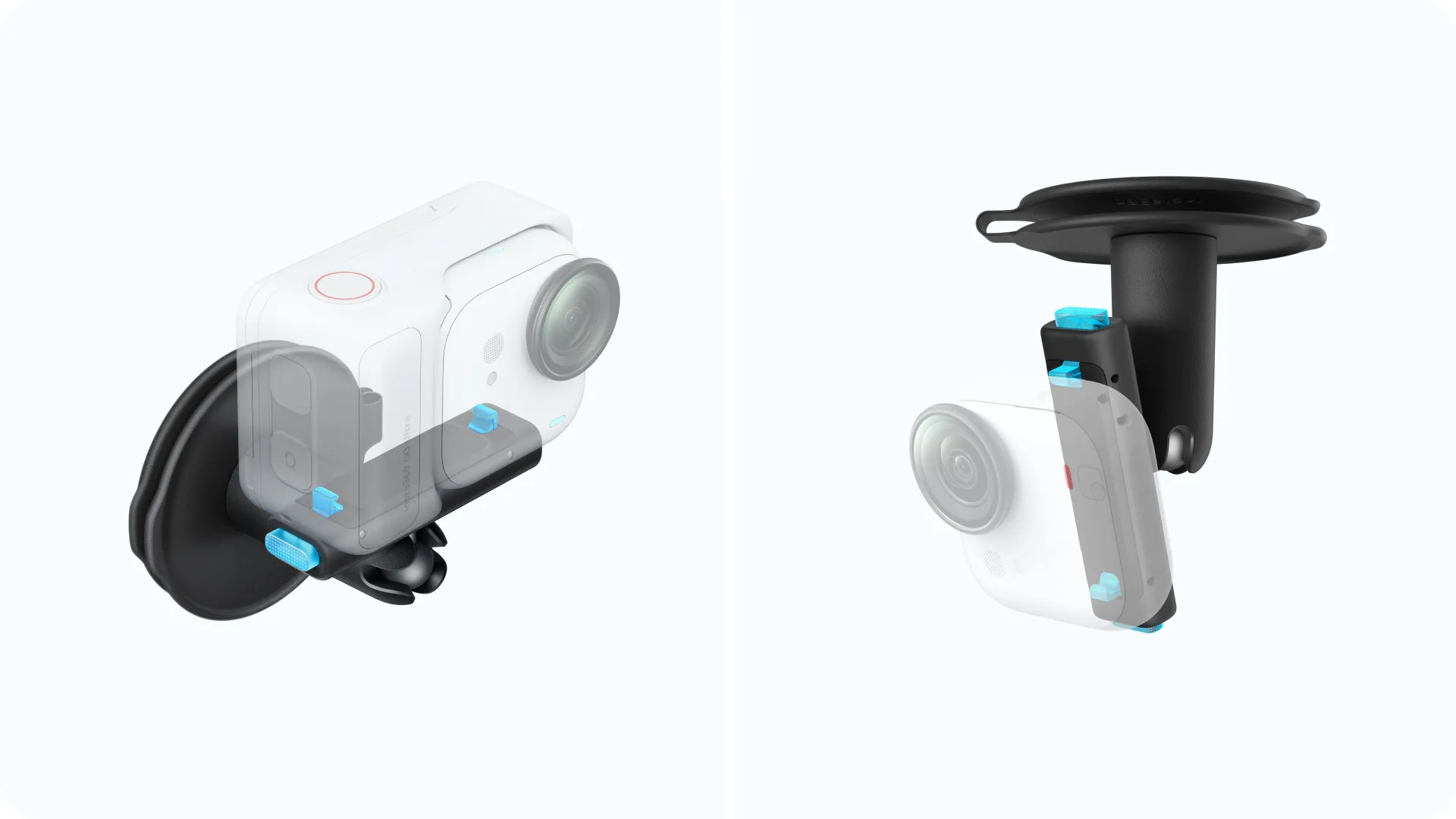 Suport pivotant Insta360 pentru GO Ultra