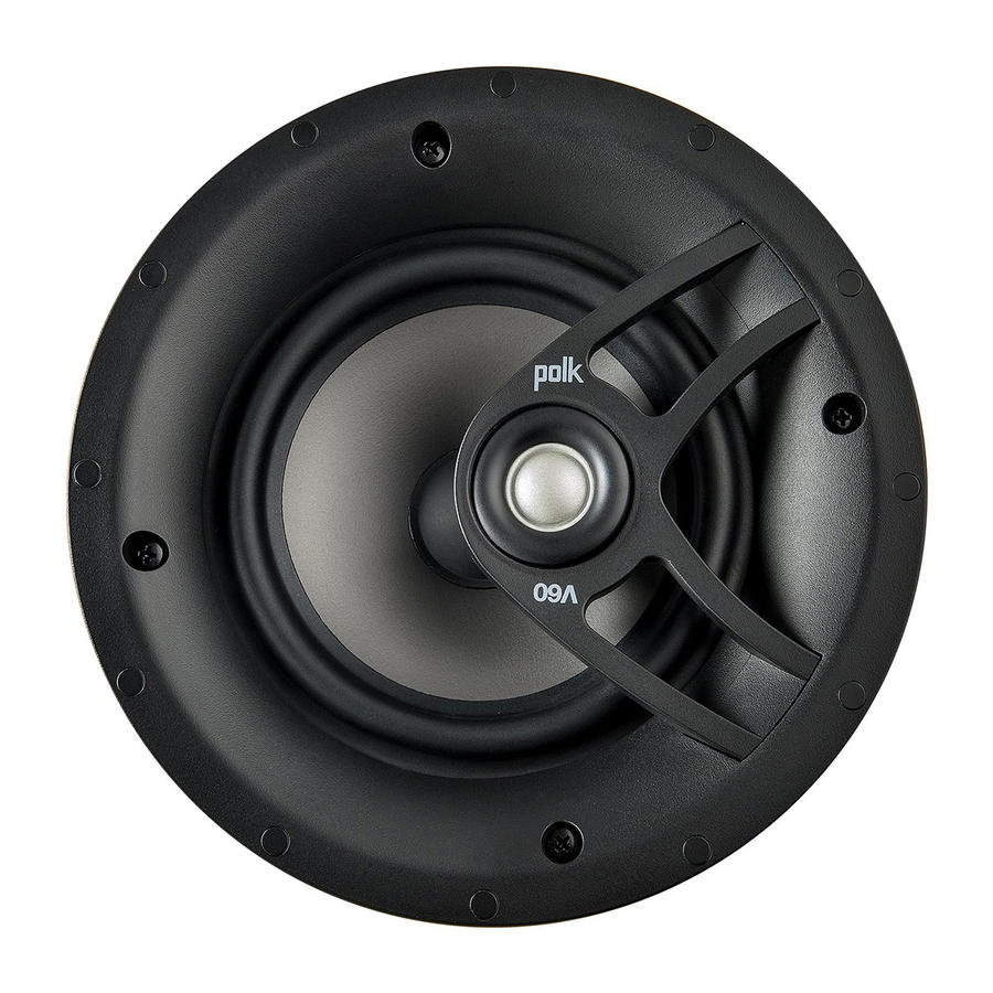 Product Image for Boxa de tavan Polk Audio V60, Black