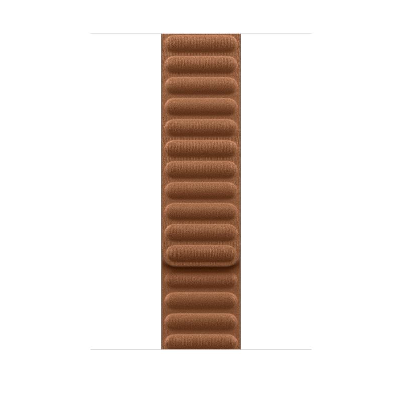 Laptop, Tablete & Telefoane - Curea pentru Apple Watch 46mm, MAGNETIC LINK CARAMEL S/M