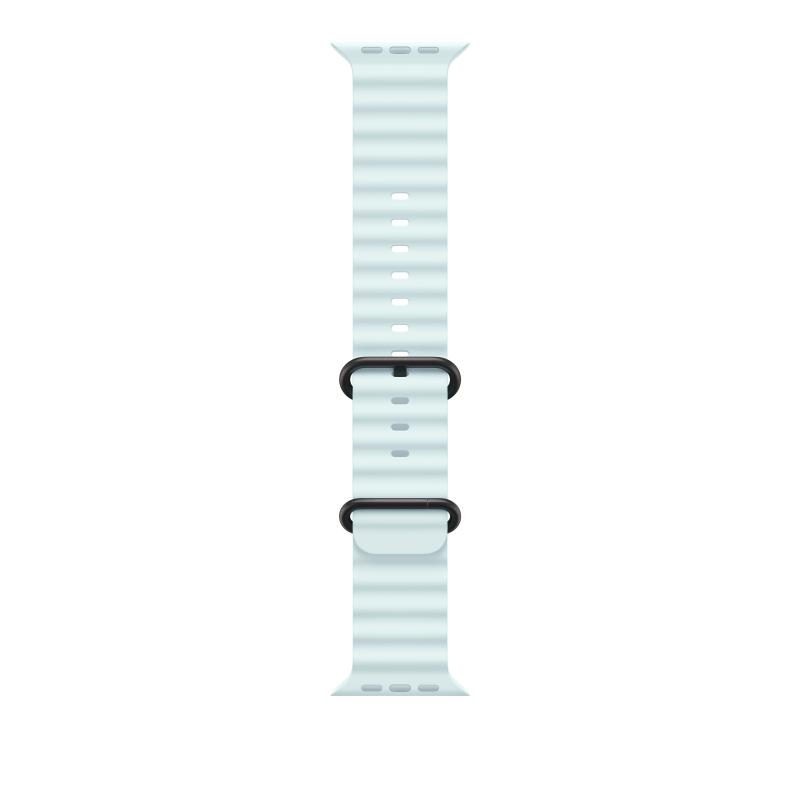 Laptop, Tablete & Telefoane - Curea pentru Apple Watch 49mm, OCEAN ICE BL BK TITANIUM
