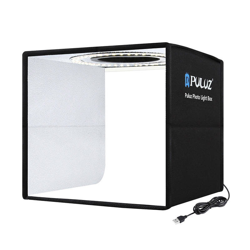 Cort fara umbra de la Puluz PU5025B 25cm LED [1]