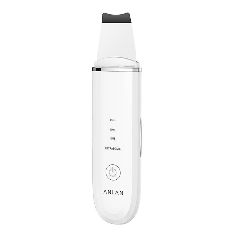 Aparate & Accesorii ingrijire personala - Exfoliator facial cu ultrasunete ANLAN ALCPJ07-02 (alb)