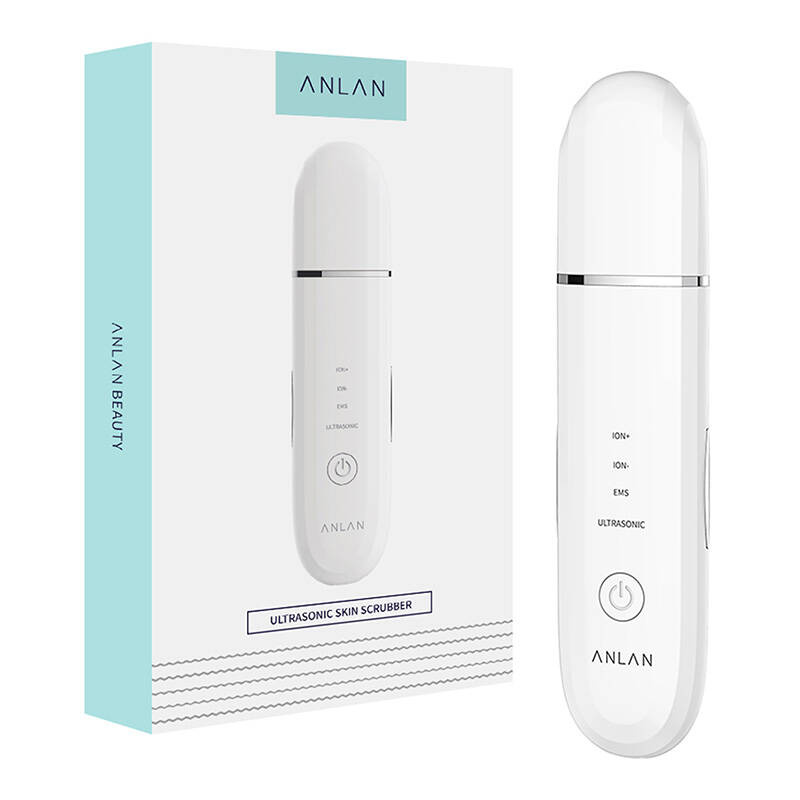 Exfoliator facial cu ultrasunete ANLAN ALCPJ07-02 (alb) [2]