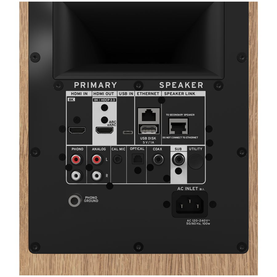 Boxe active Klipsch The Sevens II, Red Oak [4]