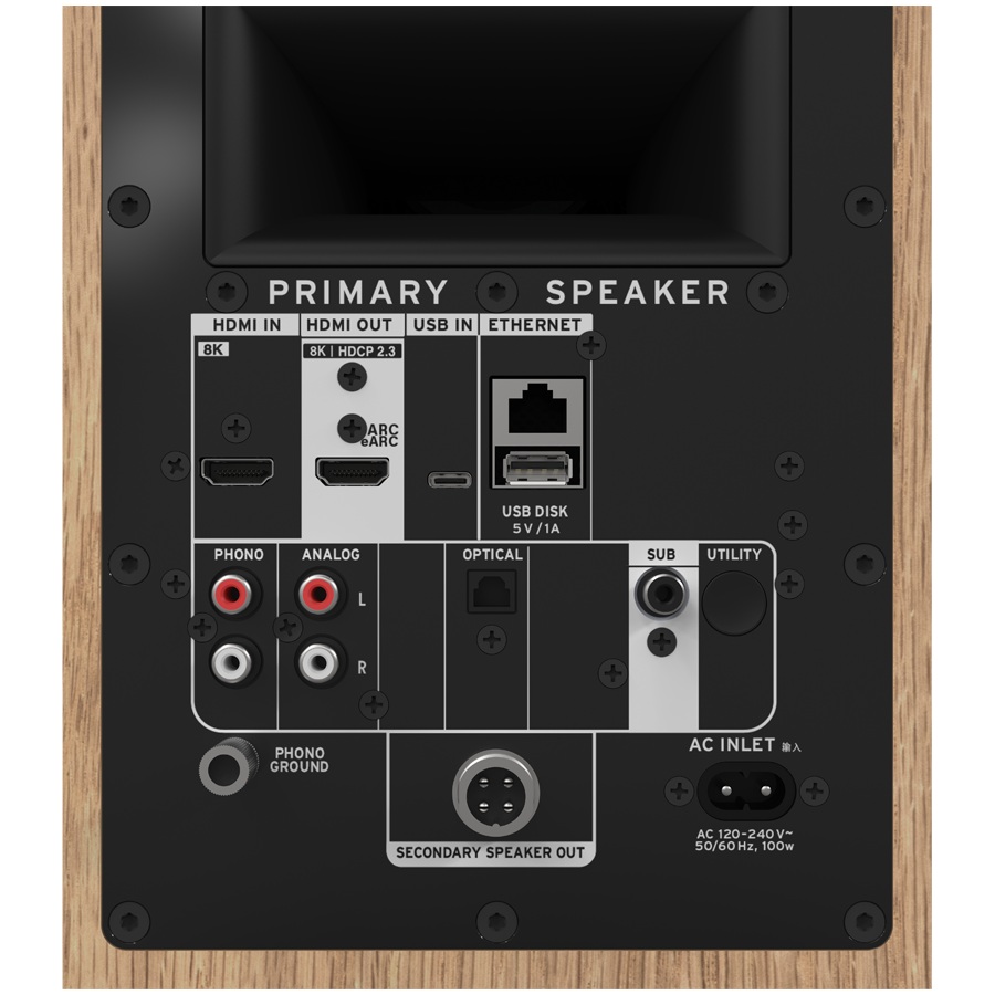 Boxe active Klipsch The Fives II Red Oak [4]
