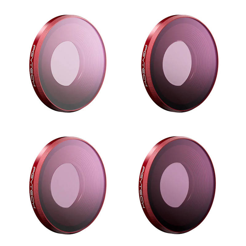 Camere video de actiune & accesorii - Set de 4 filtre PGYTECH ND-PL 8/16/32/64