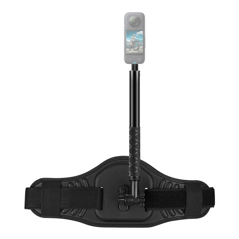 Camere video de actiune & accesorii - Cureaua foto Puluz cu selfie stick pentru camere de actiune