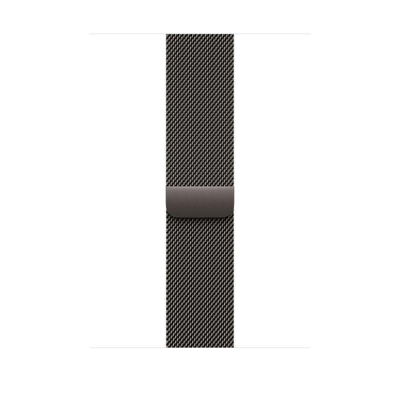 Laptop, Tablete & Telefoane - Curea pentru Apple Watch 46mm, MILANESE SLATE S/M