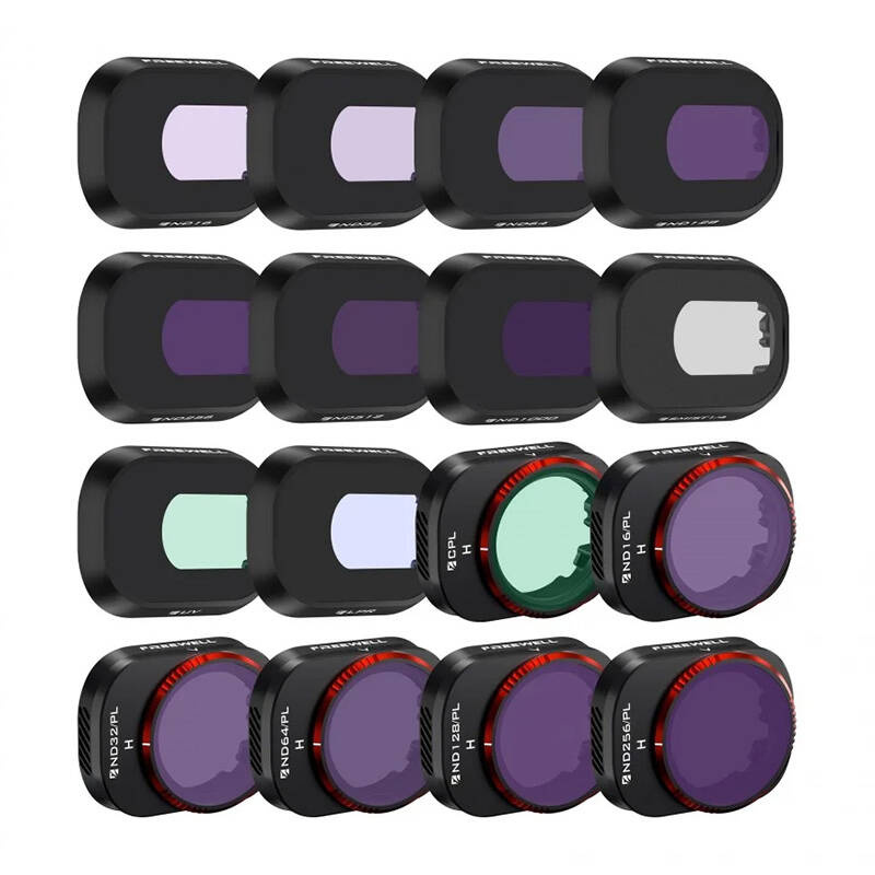 TV, Audio-Video & Foto - Set de 16 filtre Freewell pentru drona DJI Mini 4 Pro