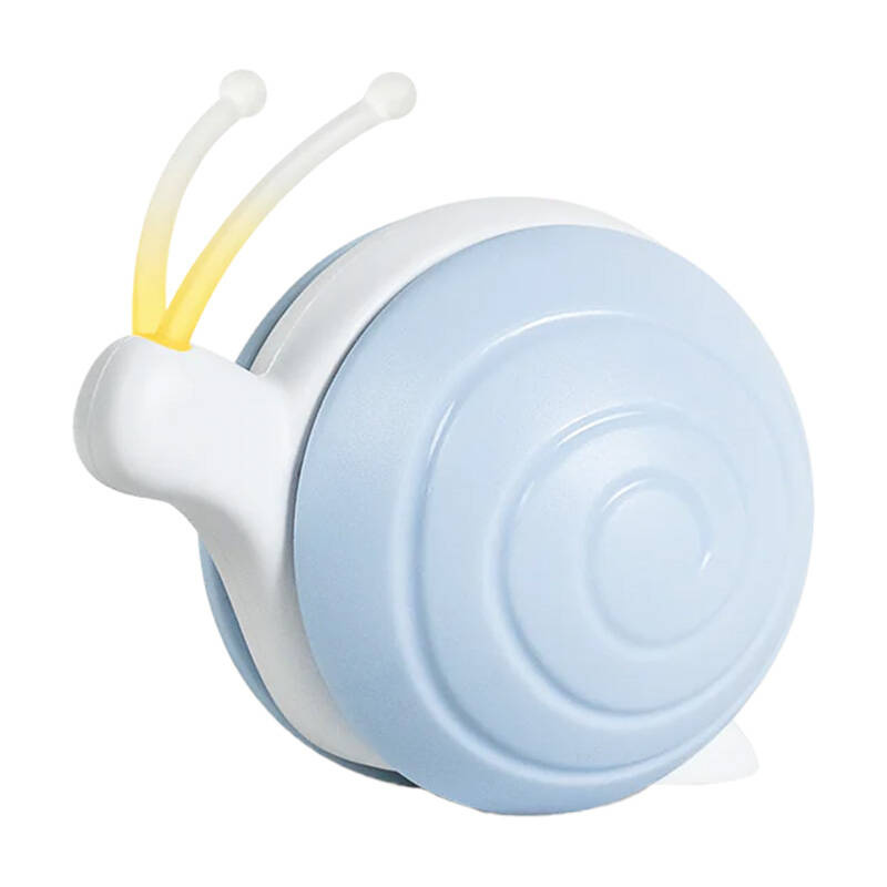 Jucarii animale si accesorii - Jucarie interactiva pentru pisici Cheerble Wicked Snail (albastru)