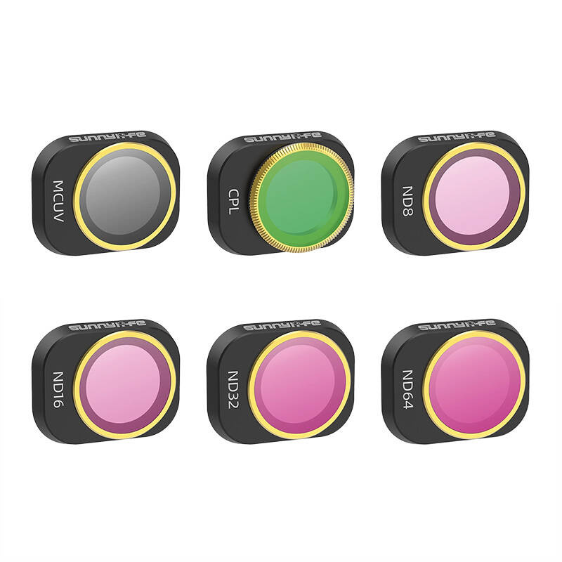 TV, Audio-Video & Foto - 6 filtre pentru lentile MCUV, CPL, ND8/16/32/64 Sunnylife pentru DJI MINI 4 PRO