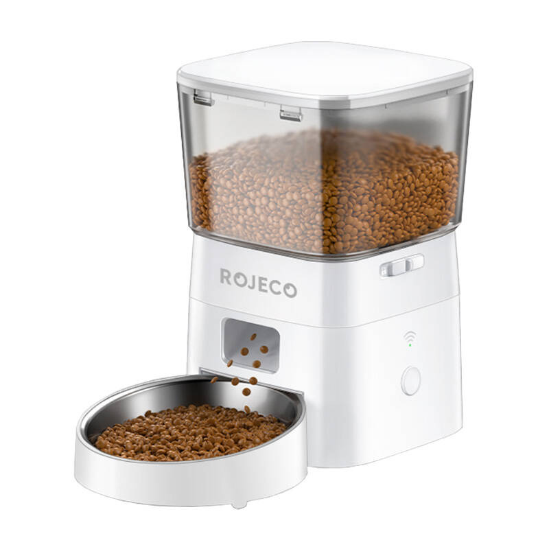 Dispenser hrana automat pentru animale de companie Rojeco 2L Versiunea WiFi [1]
